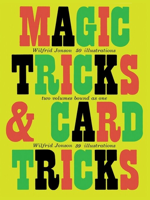 Title details for Magic Tricks and Card Tricks by Wilfrid Jonson - Wait list